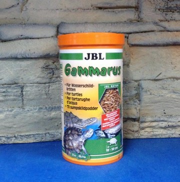 【西高地水族坊】德國JBL 鉤蝦水龜專用營養點心(Gammarus) 1L