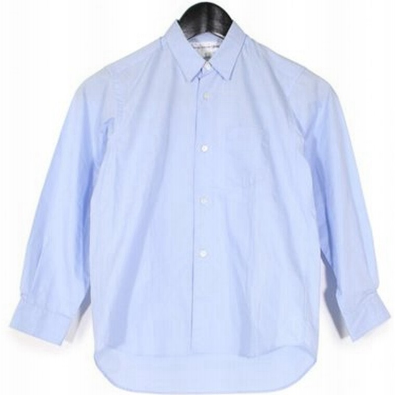 コムデギャルソンシャツ Comme Des Garcons Shirt シャツ コットン 水色 キッズ レディース 中古 通販 Lineポイント最大0 5 Get Lineショッピング