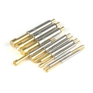 PH系列探針測試針彈簧頂針一體探針尖頭圓頭九爪頭杯型頭多規格