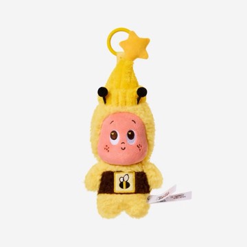 POPMART泡泡瑪特 星星人 歡迎來到月球表面系列 蜂蜜毛絨掛件 玩偶
