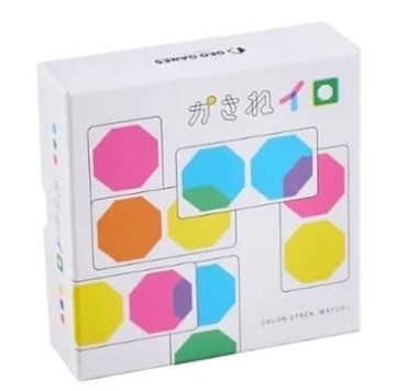 『高雄龐奇桌遊』 色彩疊疊 日文版內附繁體中文說明書 正版桌上遊戲專賣店