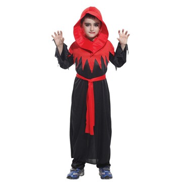 派對達人萬聖節服裝,萬聖節服飾,變裝派對,魔法師服裝.巫師服裝.兒童變裝服-小歌德裝