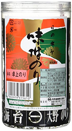 大野海苔 味付け卓上のり 1本