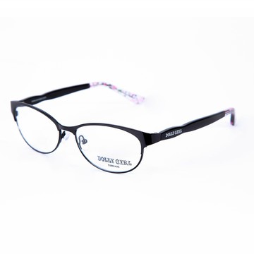 ANNA SUI 日本安娜蘇Dolly Girl系列繽紛碎花氣質黑潮流金屬造型鏡框【DG150-001】