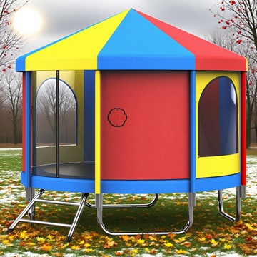 免運/公司貨 戶外大型商用蹦床 兒童跳跳床加厚防雨棚 擺攤廣場蹦極蹦蹦床 工廠直銷 可開發票 店長推薦 售後保障 6z19