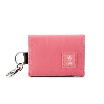 【PORTER INTERNATIONAL】小巧大方 CATCH系列 零錢包(玫瑰粉)