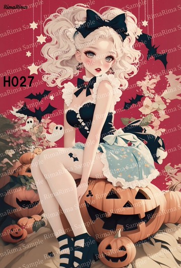 H027 原創貼紙 原創人物貼紙 貼紙 標籤 RimaRima RimaRima