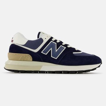 New Balance [U574LGBB] 男女 復古鞋 經典 休閒 D楦 NB 574 流行 百搭 穿搭 海軍藍