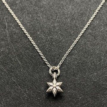 Chasing復古項鏈男士女生小眾六芒星美式美式情侶潮酷高級感配飾