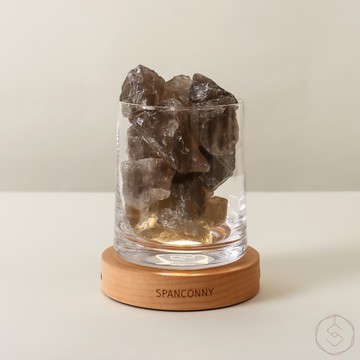 健康舒緩 | 茶水晶 | 水晶氣氛燈