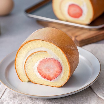 【唐緹】愛戀維娜草莓鮮乳捲 草莓捲 草莓蛋糕 大湖草莓