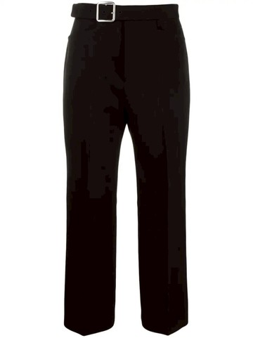 Jil Sander Fitted Cropped Pant With Flared Hem Clothing