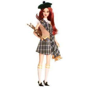 Barbie(バービー) Dolls Of The World Scotland ドール 人形 フィギュア