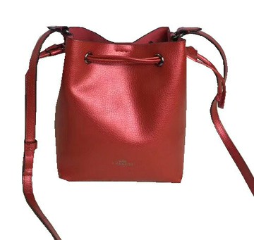 限時 滿3千賺10%點數↘ | ~雪黛屋~COACH 水桶包超小容量肩背斜側背國際正版保證進口防水防刮皮革品證購證塵套提袋等候10-15日C292041