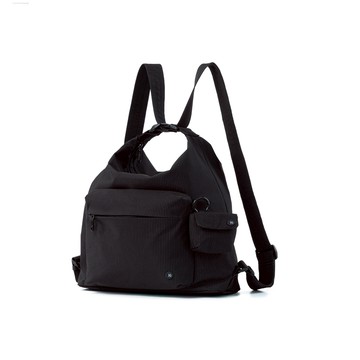 Light側後背兩用包(黑色)(M)