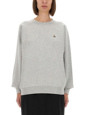 vivienne westwood sweatshirt with raglan sleeves