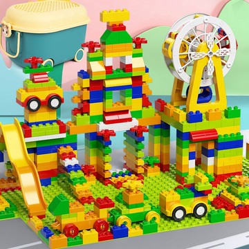 大顆粒兼容樂高積木幼兒園拼裝大號益智寶寶動腦男女2孩3玩具6歲8