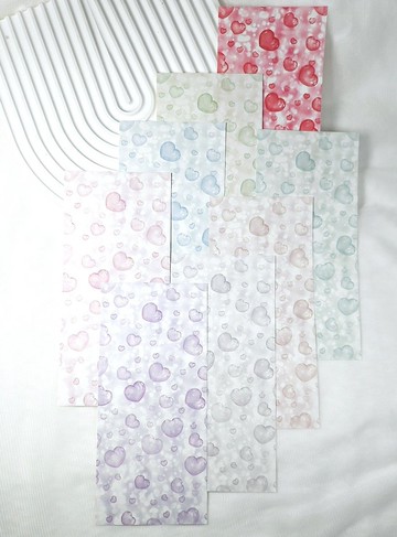 心心泡泡 背景紙 第二彈