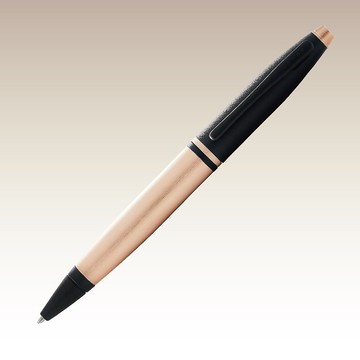 CROSS凱樂系列啞光磨砂玫瑰金原子筆免費刻字  (原廠正貨)