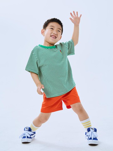 Twill Cotton Elastic Shorts