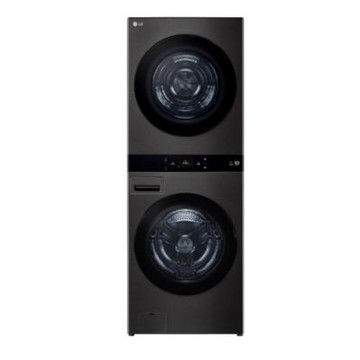LG樂金 WD-S2220B WashTower AI智控洗乾衣機 一體成型 尊爵黑