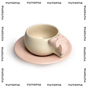 嶼軒設計款咖啡杯碟套裝精致陶瓷蛋杯拿鐵拉花杯下午茶女伴手禮物