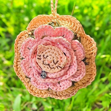 【 Take Me Home 】花間貓語 山茶/玫瑰香薰掛包