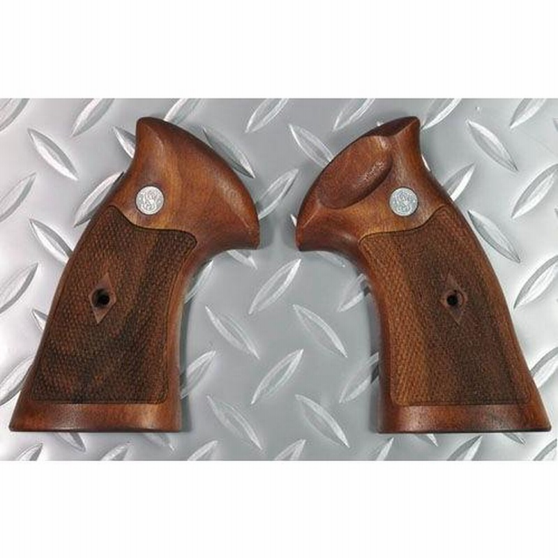 CAW コクサイS&W M29用ウォルナットウッドグリップ 初期型