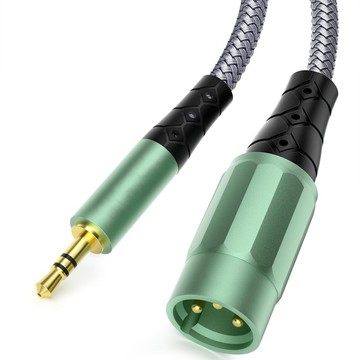 音頻線 音源線 喇叭線 音頻線3.5mm卡農音響調音臺麥克風連接線話筒線手機轉卡儂公母