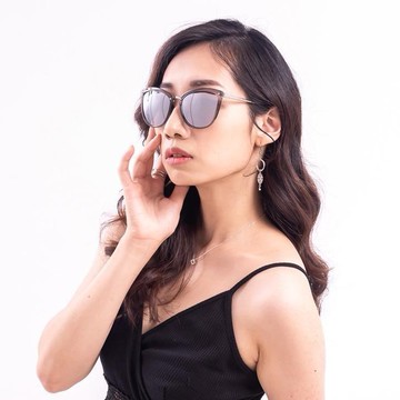 2is AimeG 太陽眼鏡│百變貓眼框│灰色│抗UV400