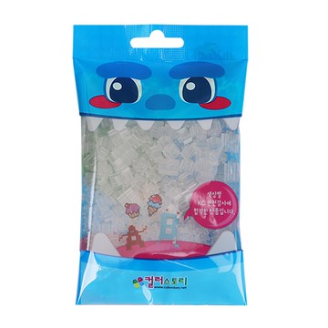 韓國 Color Story - 免燙拼豆-補充包280顆(透明/8mm)