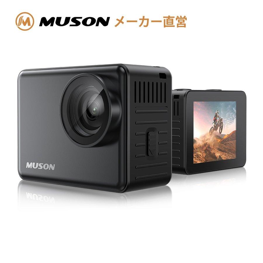 本機防水10M】 アクションカメラ 4K 60FPS 20MP 手ブレ補正 wifi搭載 