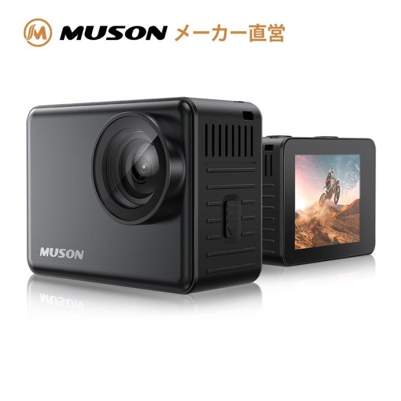 本機防水10M】 アクションカメラ 4K 60FPS 20MP 手ブレ補正 wifi搭載