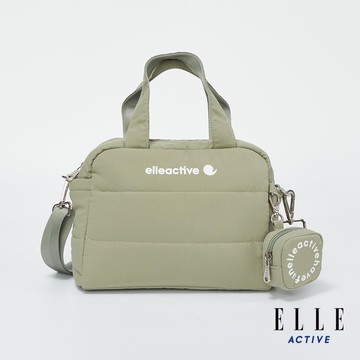 ELLE ACTIVE-蓬蓬雲朵系列 Puffy手提包/側背包/斜背包-抹茶綠