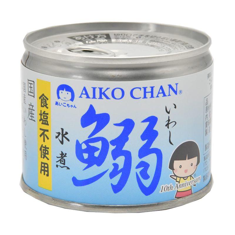 伊藤食品 あいこちゃん鰯水煮 食塩不使用 190g ×4個