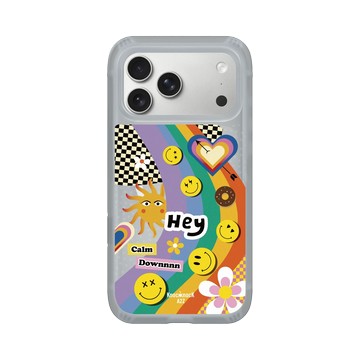 iPhone 17 Pro Max AirX 流變灰 - Knock Knock A2Z - Rainbow slide