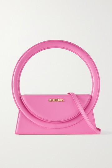 Jacquemus - Rond Leather Shoulder Bag - Pink - one size