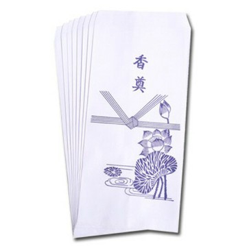 日昇 20K 高級白禮袋 (蓮花袋) (8入)【APP滿額下單4%點數(單一帳號最高1000點)】7/31止