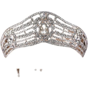 新娘皇冠頭飾韓式森系大氣奢華婚紗禮服配飾女十八生日成年禮王冠