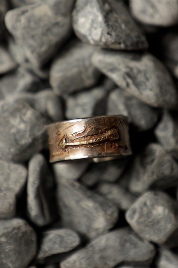 美式復古 950銀印第安風格戒指