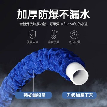 德國家用多功能水管花園澆菜花灑噴頭可自由伸縮高壓洗車沖地水槍