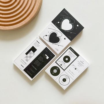 心形相冊框剪貼簿便箋用紙