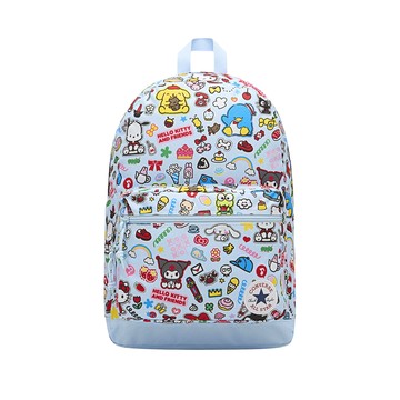 [ACS] Converse x Sanrio Go2 三麗鷗聯名款 筆電包 書包 藍 滿版 後背包 WA5874W6A