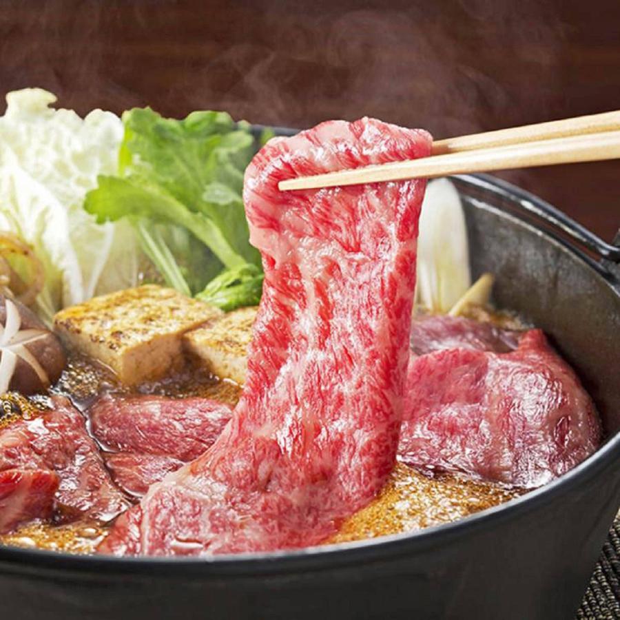 仙台牛 A5ランク 赤身 すき焼き しゃぶしゃぶ用 400g 牛肉 国産 黒毛和牛 すき焼き用 しゃぶしゃぶ 薄切り 和牛