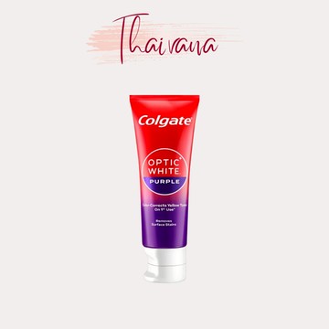 Thaivana🇹🇭Colgate Optic White Purple 高露潔 紫鑽煥白 紫色牙膏 薄荷清新 100g