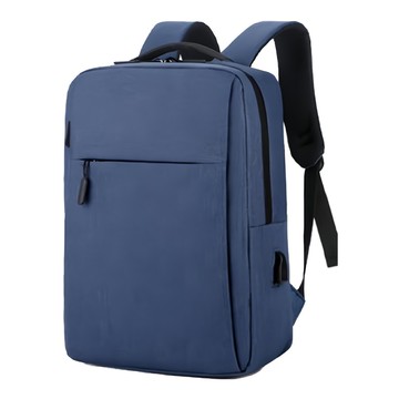 理享家 簡約大容量雙肩後背包 藍色  41 x 29 x 12cm