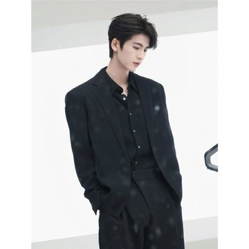 張凌赫同款西裝外套男士韓版潮流高級痞帥簡約西服外套休閑百搭潮