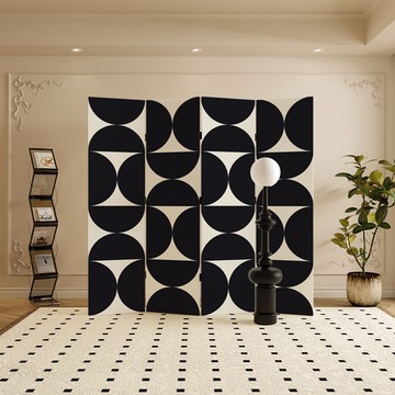 台灣公司貨 可開票 現代簡約屏風隔斷玄關折疊入戶正對大門客廳可移動辦公室遮擋 快速發貨