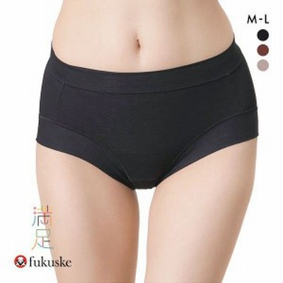 ショーツ レディース 下着 パンツ 女性 10％OFF メール便(15) 福助 Fukuske 満足スタイリング マチあったか ノーマル よもぎ蒸し感覚 単