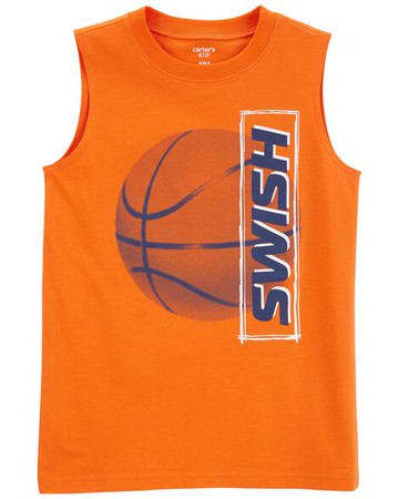Kid Basketball Swish Jersey Tank